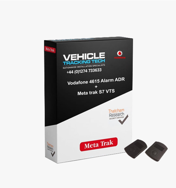Vodafone A4615 ADR Thatcham Approved Category 2>1 Alarm system + Meta Trak S7 VTS suitable for Cars and Vans