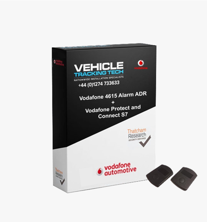 Vodafone A4615 ADR Thatcham Approved Category 2>1 Alarm system + Vodafone Protect and Connect S7 suitable for Cars and Vans