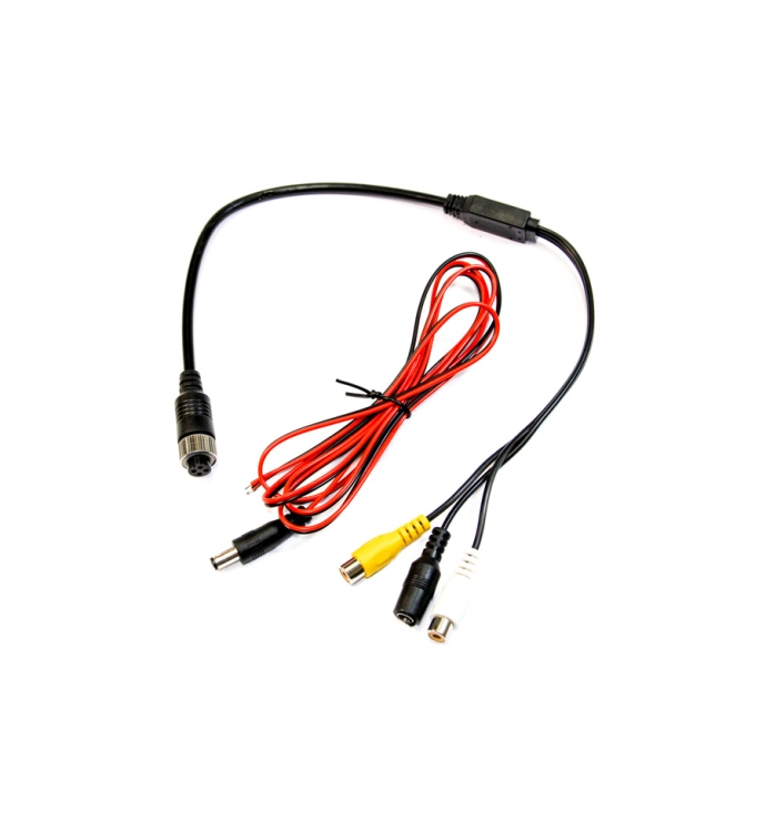 InCarTec | 4 PIN female to RCA Phono converter cable ( CVC-CB-08 )
