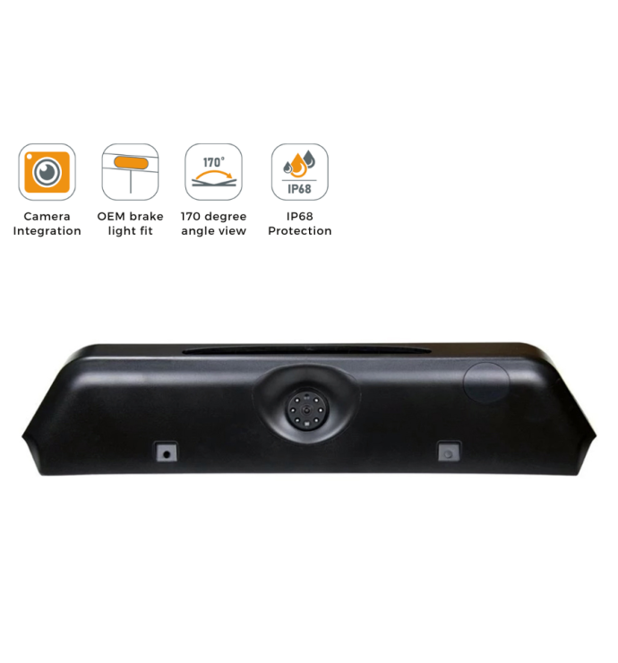 InCarTec | Iveco Daily (2015-2019) reverse view high level brake light camera (NTSC) ( CVC-IVE-02 )