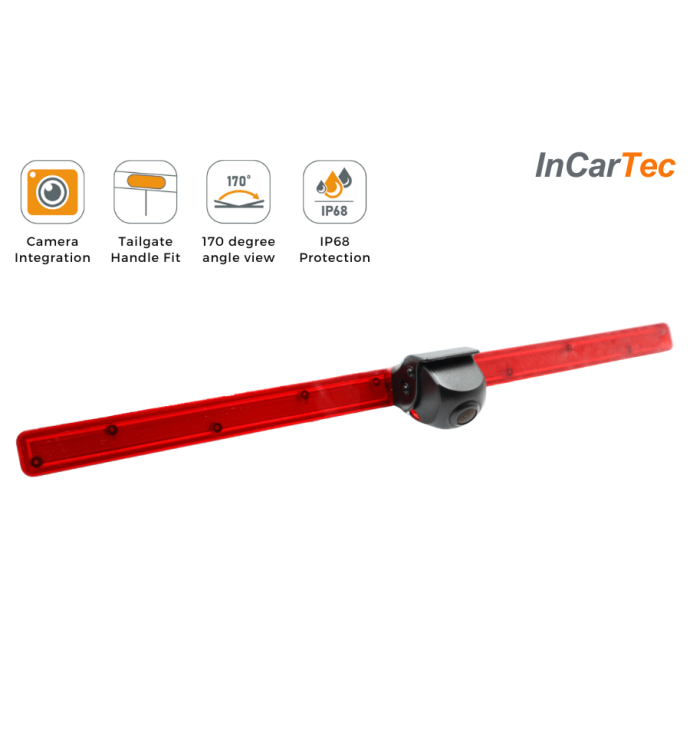 InCarTec | Iveco Daily (2023 Onwards) reverse view high level brake light camera (NTSC) ( CVC-IVE-03 )