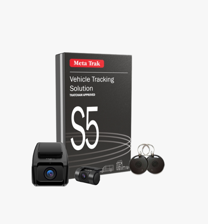 Meta Trak S5 VTS and FineVu GX1600 Front & Rear Hardwire