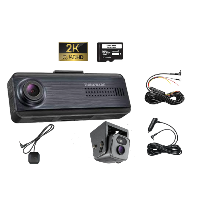 Thinkware | Q200 32GB Dual Lead With External Rear Camera & GPS