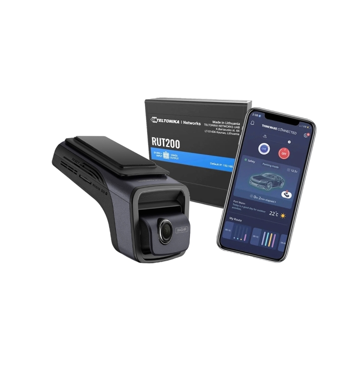 Thinkware | Dash Cam U3000 Hardwire With LTE-Wifi Router