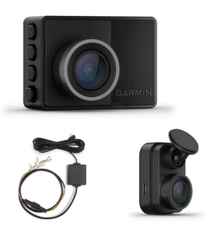 Garmin | 57 2 Channel Dash Cam With Separate Hardwire Option