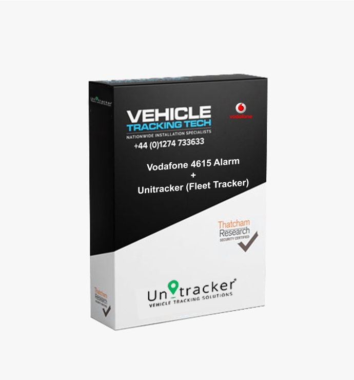 Vodafone A4615 + UNITRACKER suitable for Cars and Vans + UNITRACKER Fleet Tracker suitable for Cars and Vans 