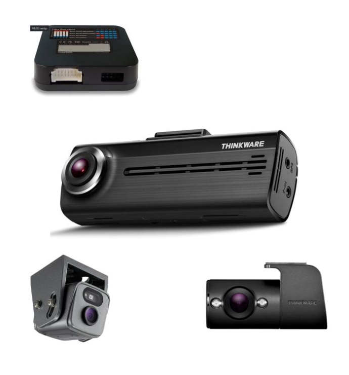 Thinkware | Dash Cam F200 PRO Hardwire Commercial Package 1