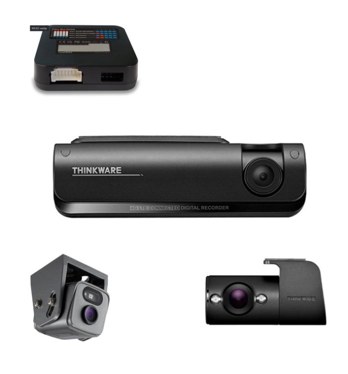 Thinkware | Dash Cam T700 LTE Hardwire Commercial Package 1