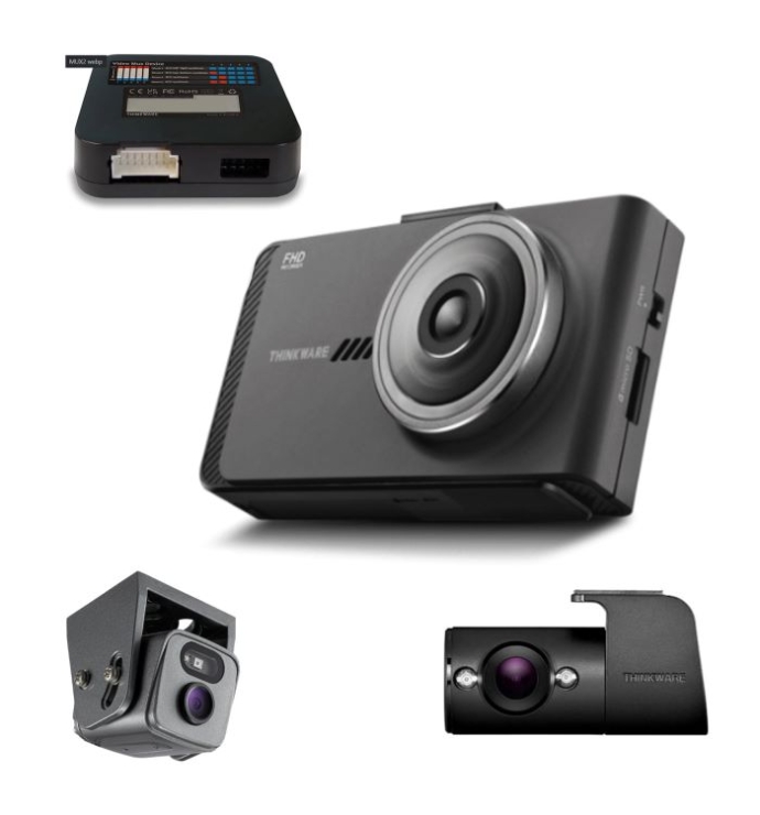 Thinkware | Dash Cam X700 Hardwire Commercial Package 1
