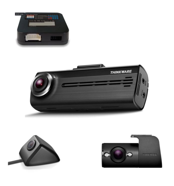 Thinkware | Dash Cam F200 PRO Hardwire Commercial Package 2