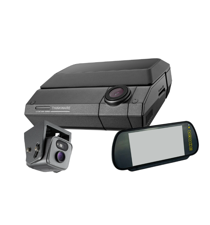 Thinkware | F790 Vision With External Camera & 7" Clip on Mirror Monitor 