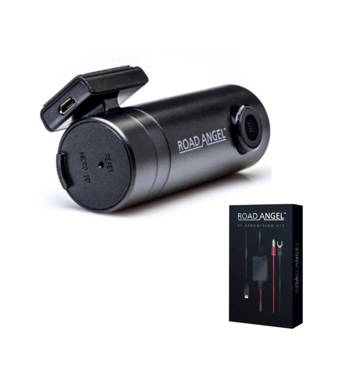 Road Angel | Halo Go Compact Dash Cam With Separate Hardwire Option