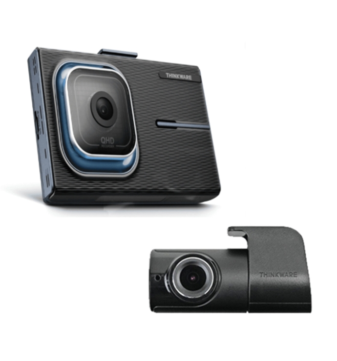 Thinkware | Dash Cam X1000 32GB 2CH Front & Rear Hardwire with LCD Touch Screen